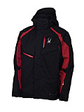 Spyder Leader Jacket Men's Sample Sale (Black / Red)