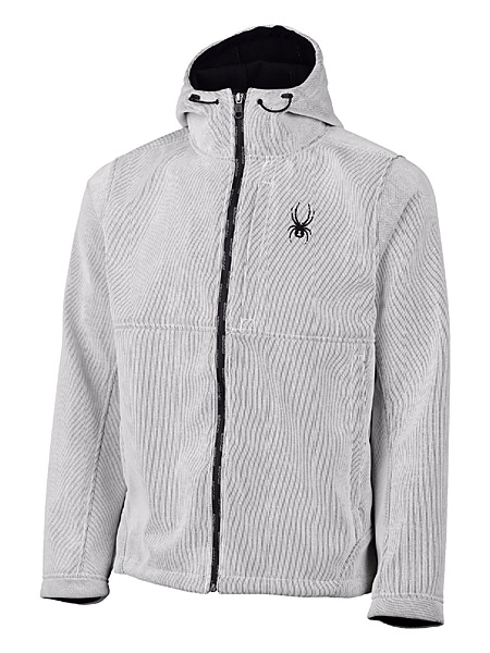 Spyder Patsch Hoody Soft Shell Jacket Men's (White / Black)