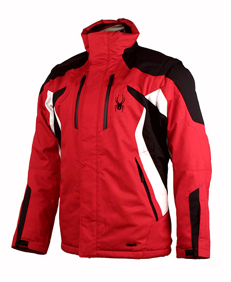 Spyder Rival Ski Jacket Men's (Red / Black / White)