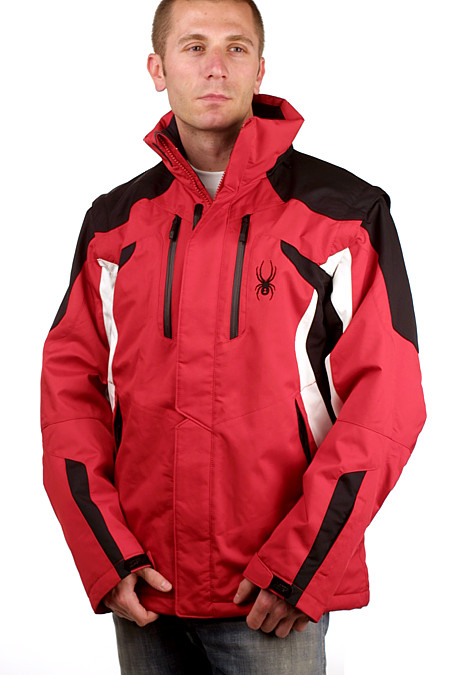 Spyder Rival Ski Jacket Men's (Red / Black / White)