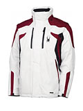 Spyder Rival Ski Jacket Men's (White / Red / Black)