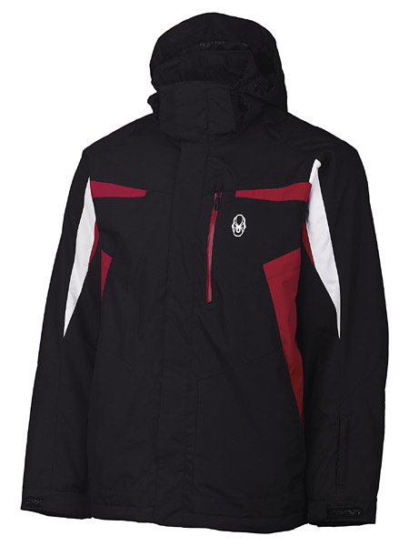 Spyder Scout Ski Jacket Men's (Black / Red / White)