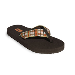 	Teva Mush Flip Flop Women's (Plaid Orange)