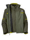 The North Face Bantum Fleece Triclimate Jacket  Men's (Anchorage Green)