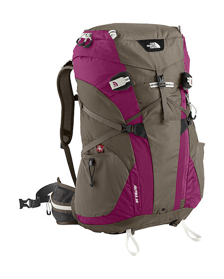 The North Face Altea 35 Backpack Women's (Weimaraner Brown/Berry