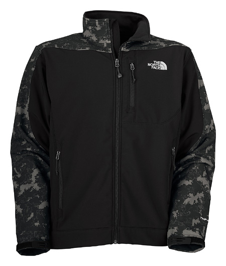 The North Face Apex Bionic Soft Shell Jacket Men's (Black Print)