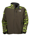 The North Face Apex Bionic Soft Shell Jacket 2009 Men's (New Taupe Green Print / Scottish)