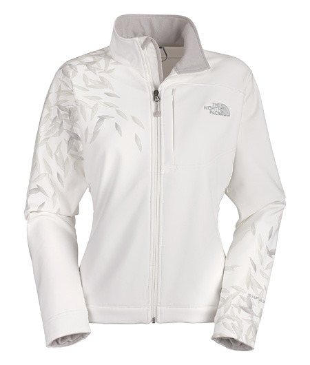 The North Face Apex Bionic Soft Shell Jacket Women's (White Leaf