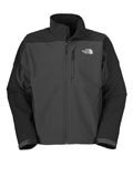 The North Face Apex Bionic Soft Shell Jacket Men's (Asphalt Grey / TNF Black)