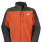 The North Face Apex Bionic Soft Shell Jacket Men's (Monarch Orange / Asphalt Grey)