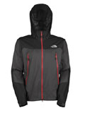 The North Face Blue Ridge Paclite Jacket Men's (Asphalt Grey / Centennial Red)