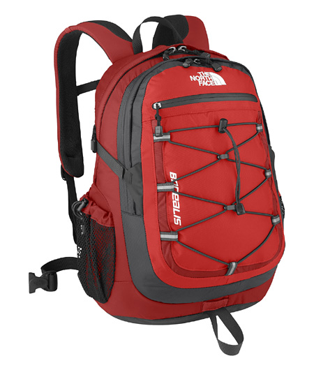 The North Face Borealis Day Backpack (Cardinal Red / Molten Red)