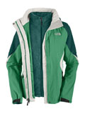 The North Face Boundary Triclimate Jacket Women's (Bastille Green / Fissure Green)