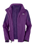 The North Face Boundary Triclimate Jacket Women's (Gravity Purple / Lunar Ice Grey)