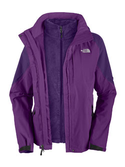 The North Face Boundary Triclimate Jacket Women's (Gravity Purple / Lunar Ice Grey)