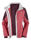 The North Face Boundary Triclimate Jacket Women's (Pink Pearl / Squid Red)