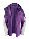 The North Face Closer Triclimate Jacket Women's (Gravity Purple)