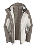 The North Face Closer Triclimate Jacket Women's (Moonlight Ivory)