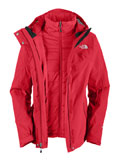 The North Face Closer Triclimate Jacket Women's (Response Red)