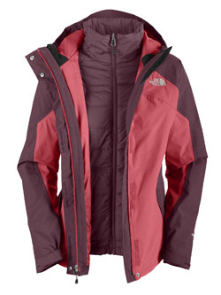 The North Face Closer Triclimate Jacket Women's (Pink Pearl)