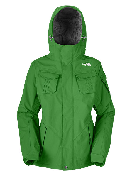 The North Face Decagon Jacket Women's (Grass Green)