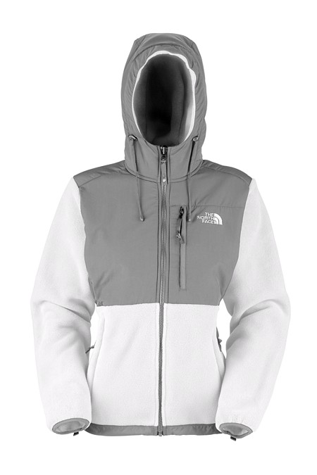 The North Face Denali Hoodie Women's (White / Tungsten Grey)