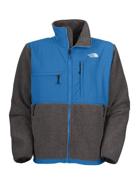 The North Face Denali Jacket Men's (Charcoal Grey / Insane Blue)