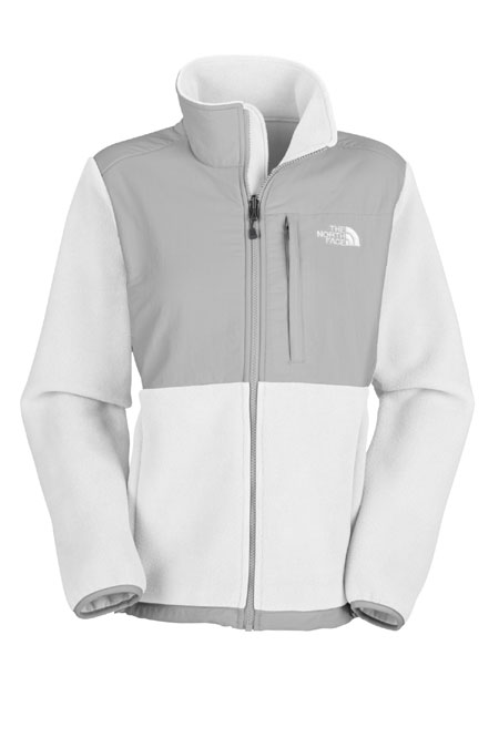 White north face clearance denali jacket