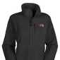 The North Face Denali Jacket Women's (R TNF Black / Pink Pearl Zipper)