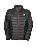 The North Face Diez Jacket Men's (Asphalt Grey / Centennial Red)