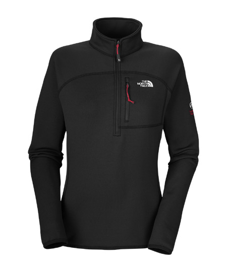The North Face Flux Power Stretch 1/4 Zip Women's (Black)