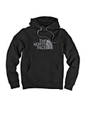 The North Face Half Dome Hoodie Men's (Black / Alloy Grey)