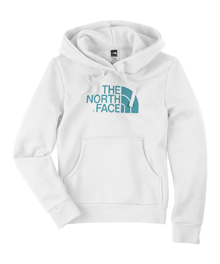 The North Face Half Dome Hoodie Women's (White)