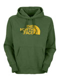 The North Face Half Dome Hoodie Men's (Ivy Green / TNF Yellow)