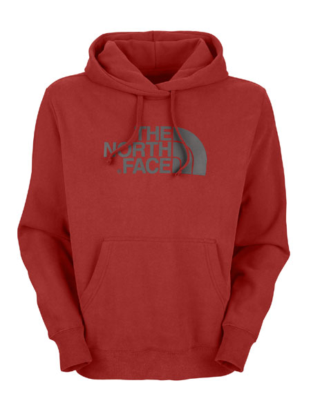 The North Face Half Dome Hoodie Men's (TNF Red / Graphite Grey)