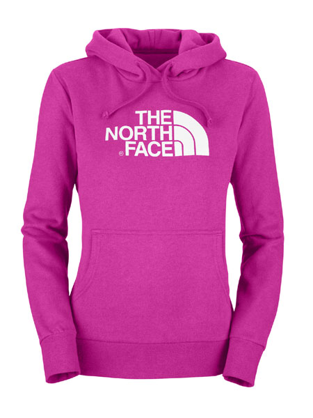 The North Face Half Dome Hoodie Women's (Fusion Pink / TNF White