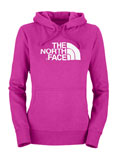 The North Face Half Dome Hoodie Women's (Fusion Pink / TNF White)