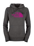 The North Face Half Dome Hoodie Women's (Graphite Grey / Fusion Pink)