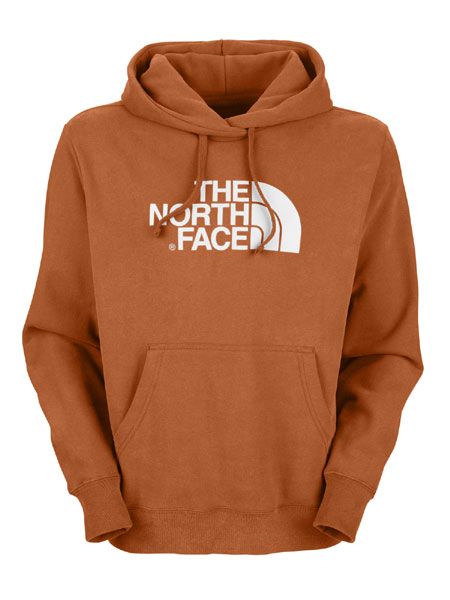 The North Face Half Dome Hoodie Men's (Bombay Orange / TNF White