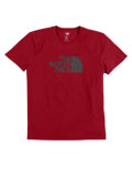 The North Face Half Dome Tee Shirt Men's (TNF Red / Grey)