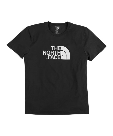The North Face Half Dome Tee Shirt Men's (Black / White)