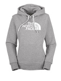 The North Face Half Dome Hoodie Women's (Heather Grey / White)