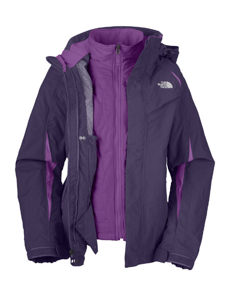 The North Face Kira Triclimate Jacket Women's (Deep Purple)