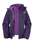 The North Face Kira Triclimate Jacket Women's (Deep Purple)