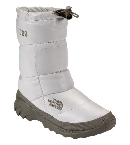 The North Face Nuptse Bootie III Women's (Shiny Moonlight Ivory/