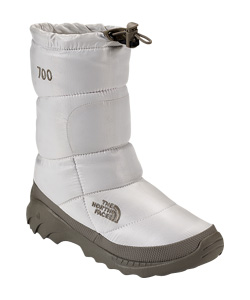 靴 THE NORTH FACE Nuptse Bootie WoolV27.0cm The North Face - W Nuptse Apres Bootie in Black and Asphalt