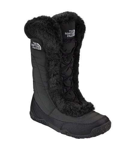 The North Face Nuptse Fur IV Women's (Black / Black)