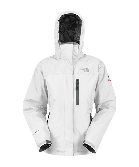 The North Face Plasma Thermal Jacket Women's (White / Asphalt Gr