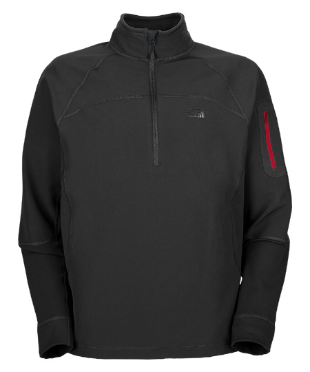 The North Face Sabretooth 1/2 Zip Softshell Men's (Black)