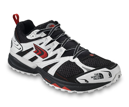 The North Face Single-Track Trail Shoe Men's (Black / TNF Red)